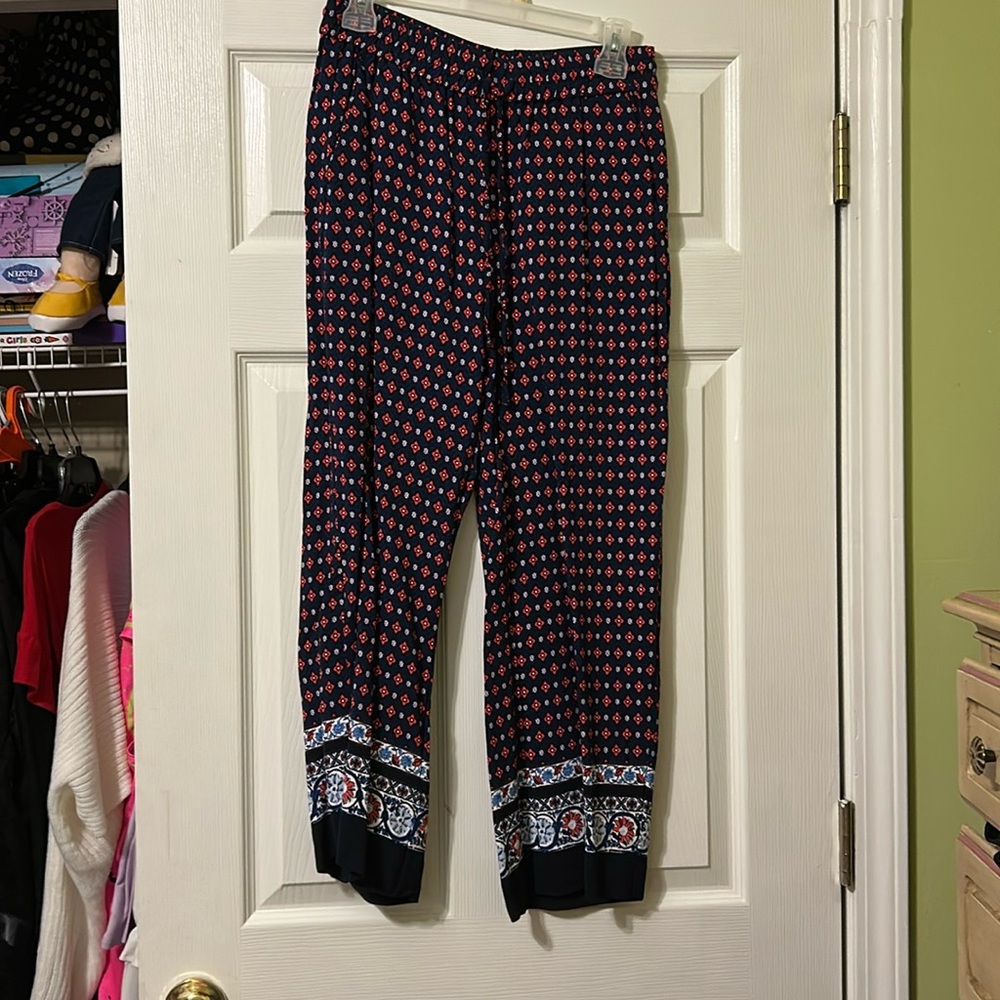 Wide Leg Crop Pants